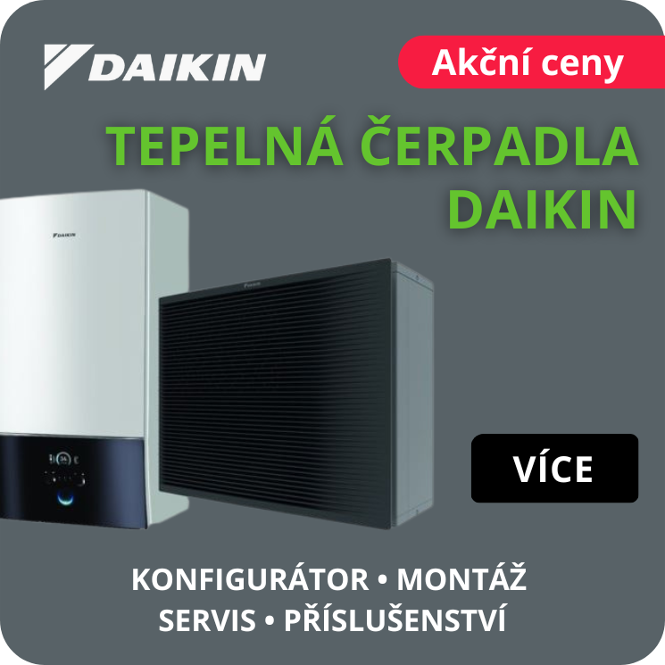 Tepelná čerpadla Daikin