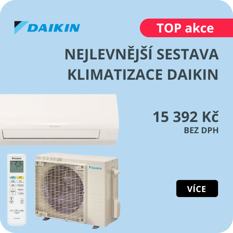 Klimatizace Daikin akce