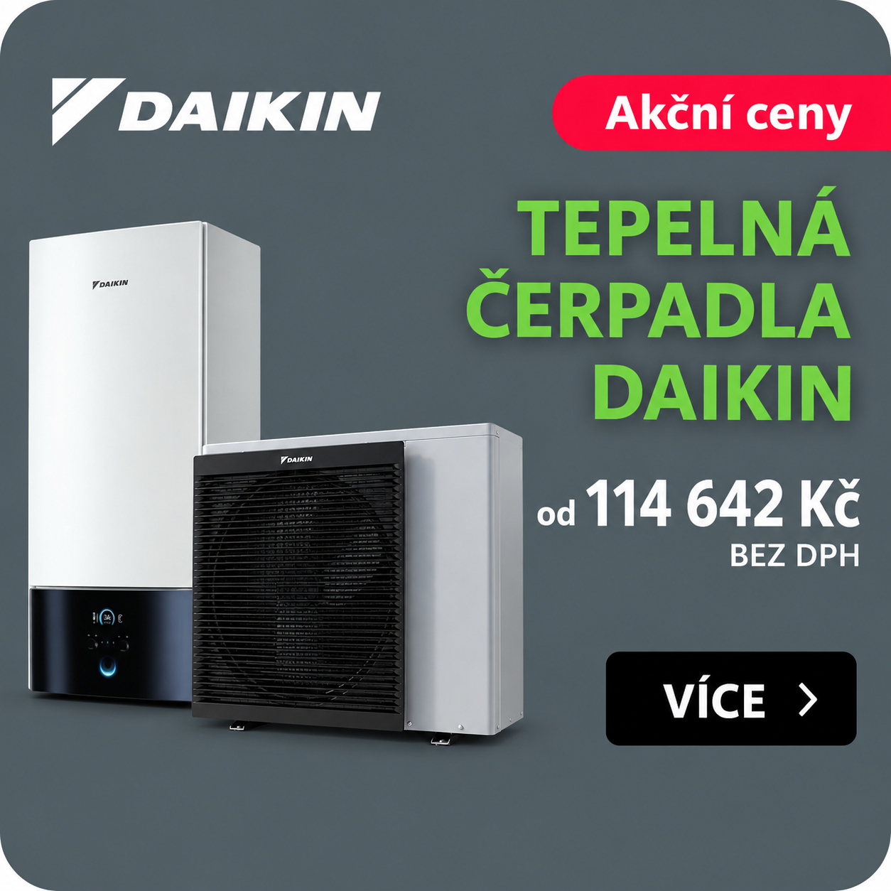 Klimatizace Daikin akce
