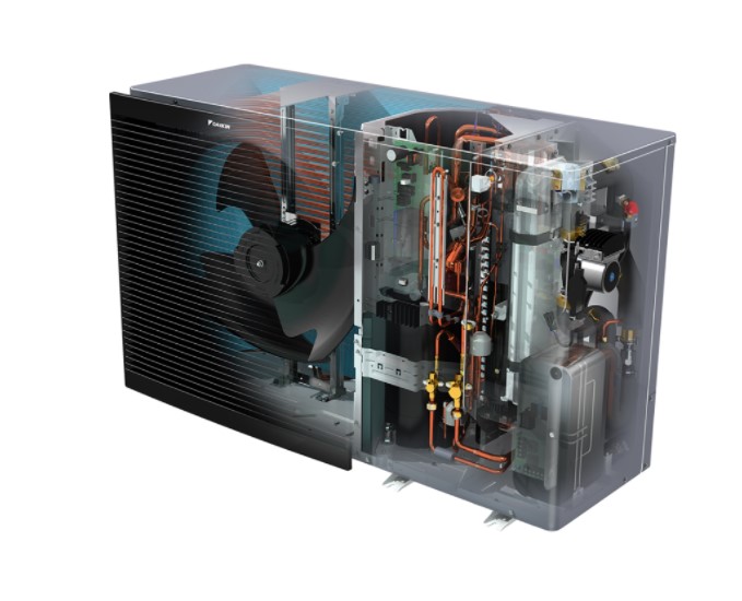 Pohled do útrob tepelného čerpadla Daikin Altherma 3 M