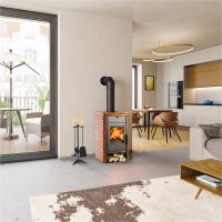 Kachlová kamna SARA – černá, výkon 3.0–6.4 kW (1)