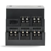 Homematic IP Drátový spínací akční člen s LCD - až 80A, na DIN lištu, 8 kanálů - HmIPW-DRS8 (2)