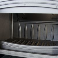 Litinová kamna na dřevo KRATKI K7, průměr 130, 5 kW (1)