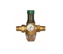 Regulátor tlaku, redukční ventil  DN20 vč. manometru, rozsah 1-6 bar