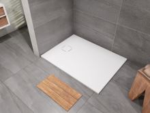 Lansanit Sprchová vanička obdélníková LUX 800x1000 mm, bez nožiček