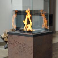 Plynový ohřívač PATIO MINI sklo/slinutý křemen OXIDE MORO-autom. ovl., 8.2 kW,plyn-G31/30M