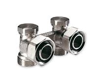 H ventil, vekolux  rohový IVAR DS 344, uzavíratelný, M 24x1/2"