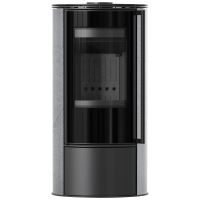 Ocelová kamna na dřevo KRATKI ERIK, průměr 150, 5,5 kW (2)