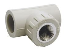 PPR T kus s MS zástřikem vnitřní závit průměr 20x1/2"x20mm