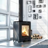 Litinová kamna na dřevo KRATKI K5 7 kW, průměr 150 + příslušenství (1)