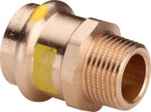 CU přechod Profipress G průměr 22x1/2" mm vnější závit