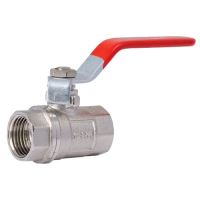 Kulový kohout plnoprůtokový &quot;s ucpávkou&quot; páka DN 15 - 1/2&quot; (F-F)