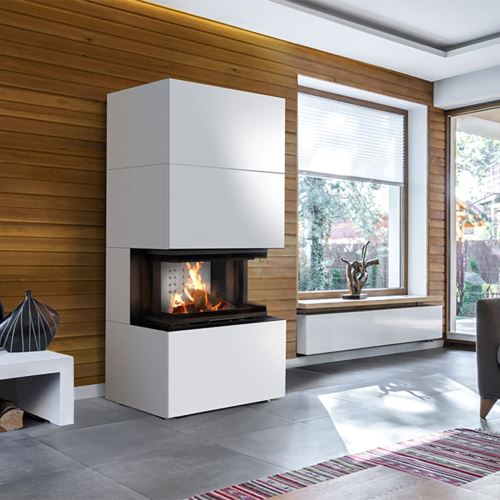 Krb KRATKI NBC 7 s ocelovým pláštěm HOME EASY BOX - bílý