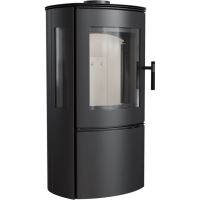 Ocelová kamna na dřevo KRATKI FALCON VIEW, průměr 150, 10 kW