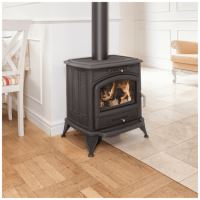 Litinová kamna na dřevo KRATKI K6, průměr 130, 8 kW + příslušenství (2)