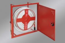 Hydrantová skříň vestavěná DN 25 návin 20 m - červená Ral 3002 - komplet