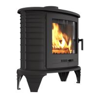Litinová kamna na dřevo KRATKI K8, průměr 130, 9 kW