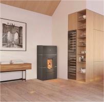 Peletová kamna HSP 6 RUEDA PGI – antracit, výkon 2.4–8.3 kW (1)