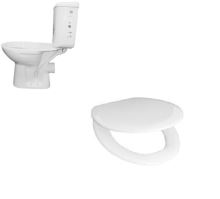 SET WC kombi + sedátko - WC kombi + sedátko Termoplast R60 - vodorovný odpad