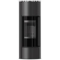Ocelová kamna na dřevo KRATKI ERIK Vysoká, průměr 150, 5,5 kW (2)