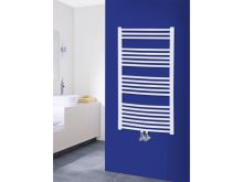 Koupelnový radiátor KD 730/450 střed.připojení, bílý, rovný, 360 W