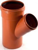 Odbočka kanalizační PVC KGEA 160/110/45°