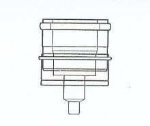 ALMEVA - LAS-LIL odtok s hrdlem průměr 125/180 mm (plast/nerez) ALMEVA - LAS-LIL odtok s hrdlem průměr 125/180 mm (plast/nerez)