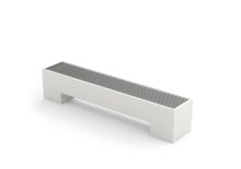 Otopná lavice KORALINE LV s ventilátorem, Exclusive, LV 15x23x120, výkon 1846 Wattů