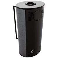 Ocelová kamna na dřevo KRATKI ERIK, průměr 150, 5,5 kW (6)