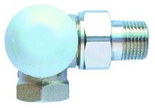 Termostatický radiátorový ventil axiální HERZ TS-98-VHF 1/2", úhlový levý