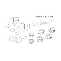 LIPOVICA GMOB montážní set pro radiátory GARDA