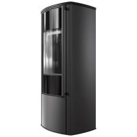 Volně stojící ocelový sporák KOZA KRATKI AB KRATKI ENYO R 5,5 kW, průměr 100/150 (3)