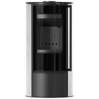 Ocelová kamna na dřevo KRATKI ERIK, průměr 150, 5,5 kW (1)