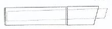 ALMEVA - LIK trubkový díl pro fasádní odkouření průměr 60/100, délka 0,55 metru