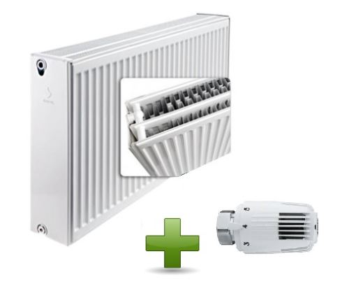 AKCE HLAVICE deskovy-radiator-airfel-klasik-33-600-400-vykon-962-w