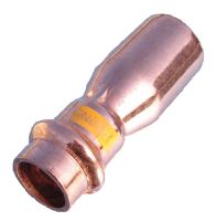 CU lisovací vsuvka redukovaná M-F průměr 35x28 mm