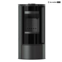 Ocelová kamna na dřevo KRATKI ERIK, průměr 150, 5,5 kW (3) Ocelová kamna na dřevo KRATKI ERIK, průměr 150, 5,5 kW (3)