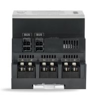 Homematic IP Drátový spínací akční člen s LCD - až 80A, na DIN lištu, 8 kanálů - HmIPW-DRS8 (1)