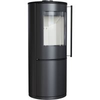 Ocelová kamna na dřevo PICARD, průměr 150, 9 kW samozav. dv.