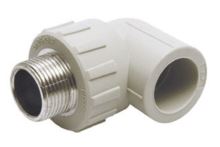 PPR DG přechodka kolenová vnější závit průměr 25mm x3/4"