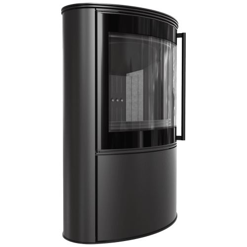 Ocelová kamna na dřevo KRATKI BJORN, průměr 150, 8 kW