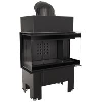 Krbová vložka z oceli KRATKI NBC 680/280 7 kW, průměr 160 černá Thermotec