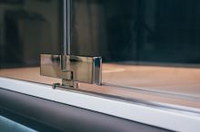 Lansanit Sprchový kout čtverec Brix 900x900, chrom, čiré sklo (6)
