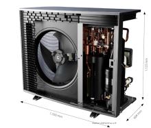 DAIKIN ALTHERMA 4 H EPSK06AV3 – Venkovní jednotka tepelného čerpadla vzduch–voda pro výkon 6–8 kW (1)