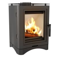 Litinová kamna na dřevo KRATKI K5 7 kW, průměr 150 + příslušenství (3)