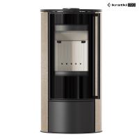 Ocelová kamna na dřevo KRATKI ERIK, průměr 150, 5,5 kW (3)